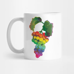 Grape Rainbow Fruit Mug